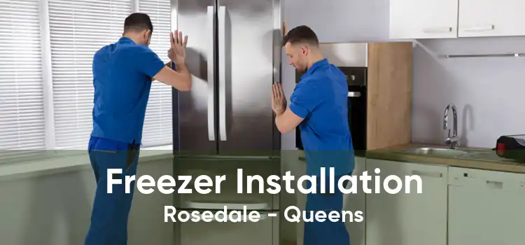 Freezer Installation Rosedale - Queens