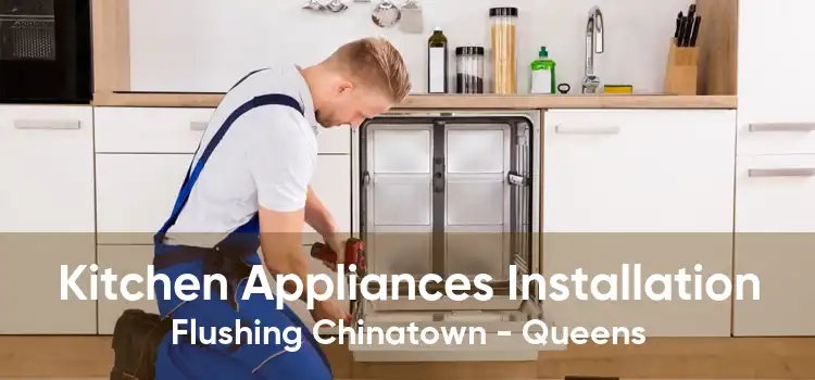 Kitchen Appliances Installation Flushing Chinatown - Queens