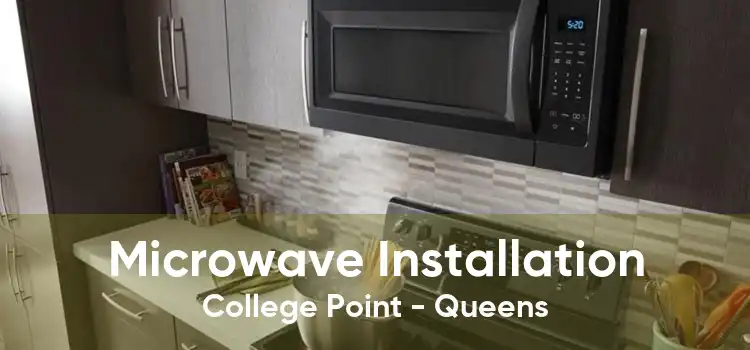 Microwave Installation College Point - Queens