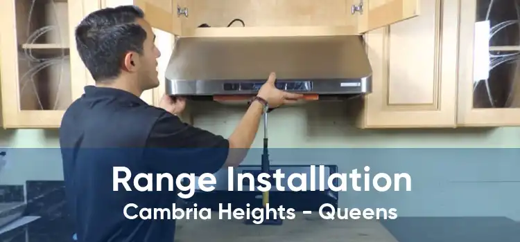 Range Installation Cambria Heights - Queens